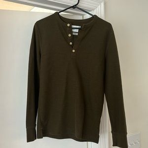 Goodfellow & Co Men’s Long Sleeved Henley